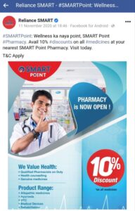 Relaince Retail Pharmacy