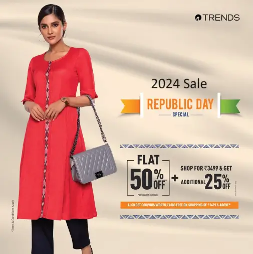 Reliance Trends Republic Day Sale 2024