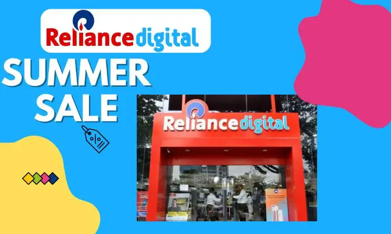 Reliance Digital Holi Sale 2024 Offer Details page