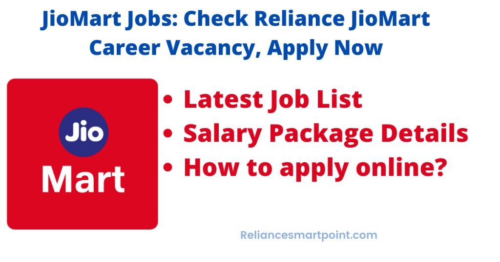 Jio Mart Jobs